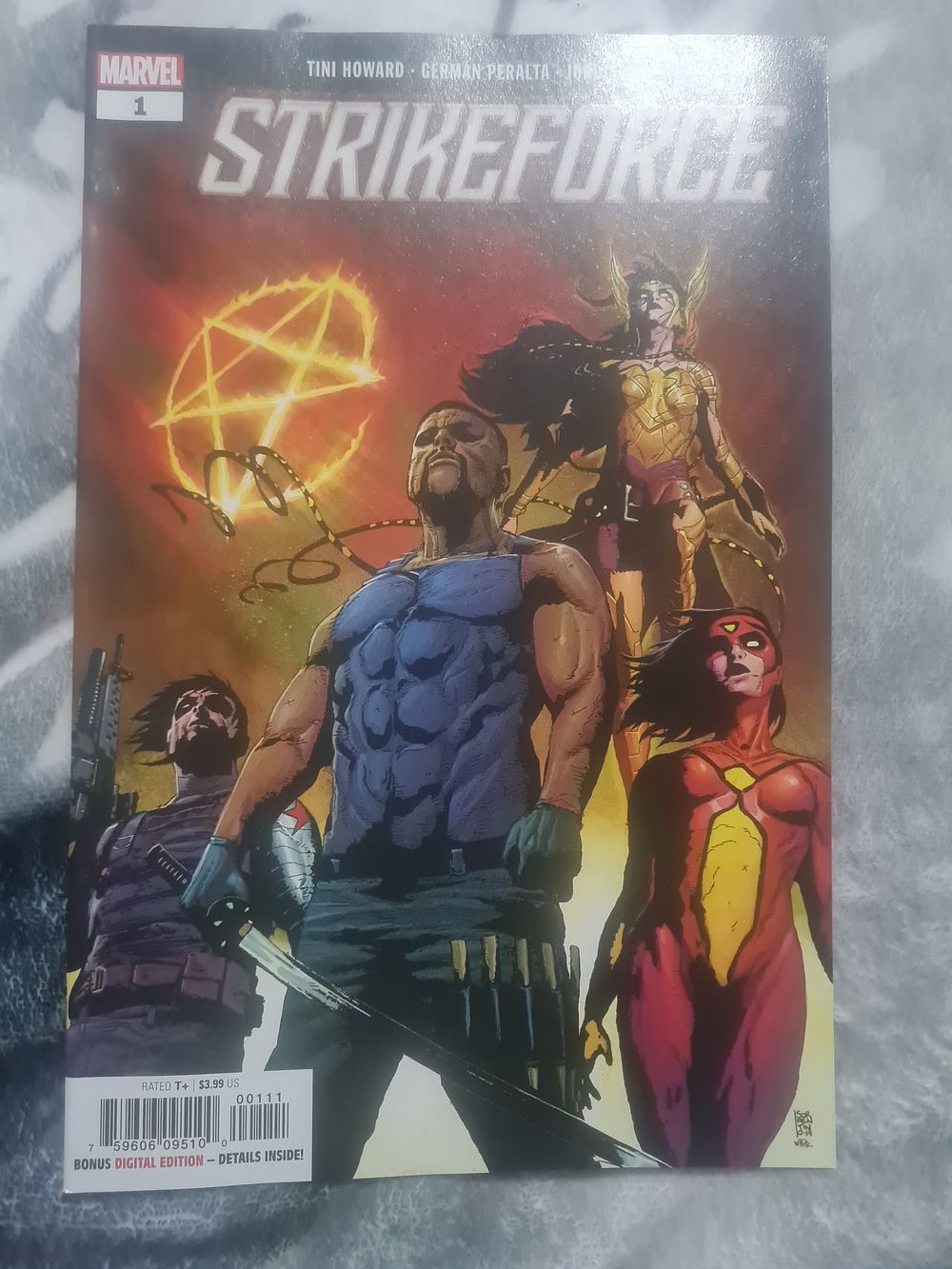 Lot 121: Marvel strikeforce comic