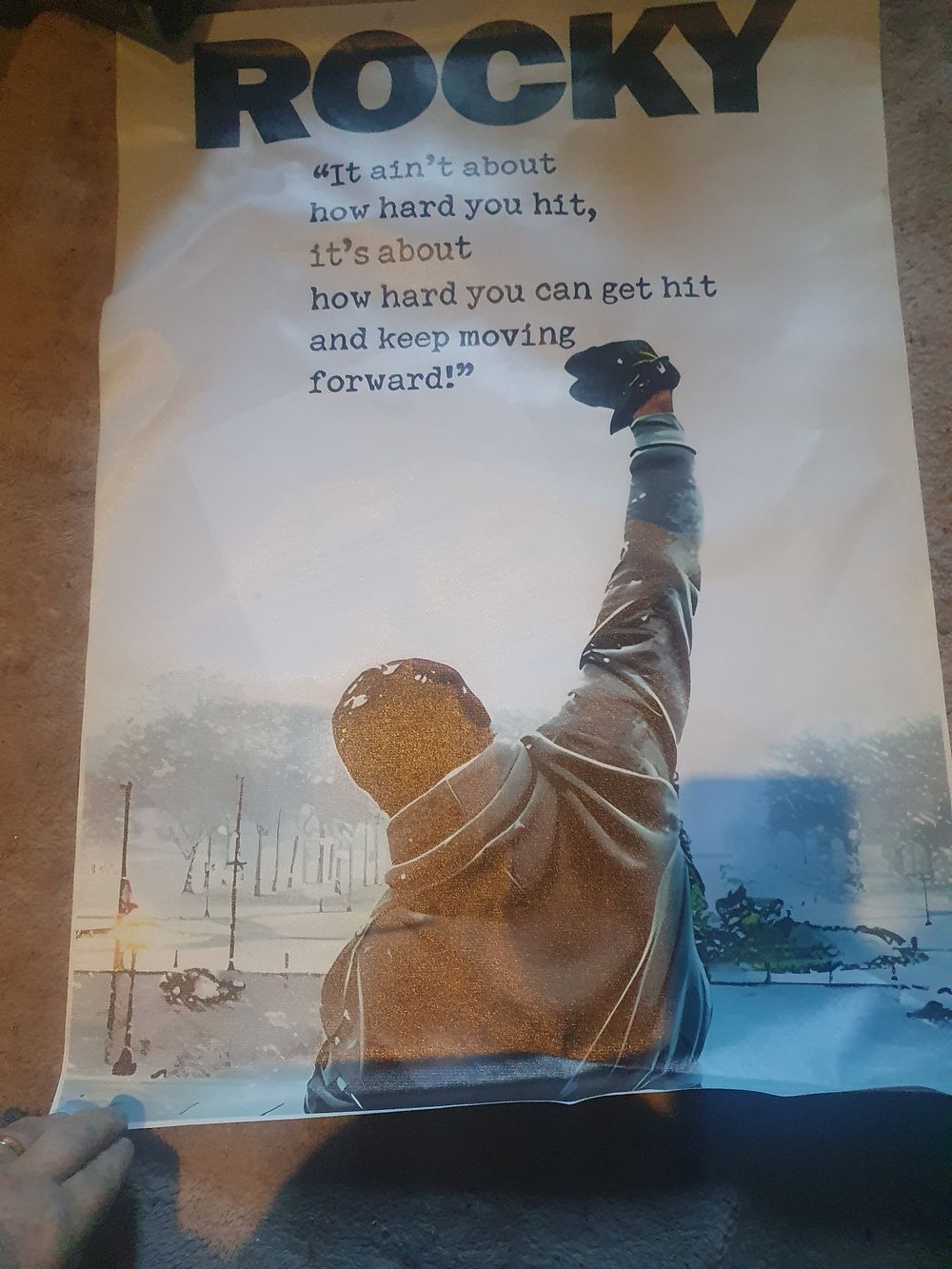 Lot 168: Rocky poster