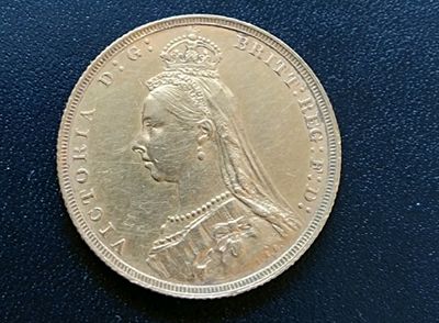 Full sovereign coin 22ct gold