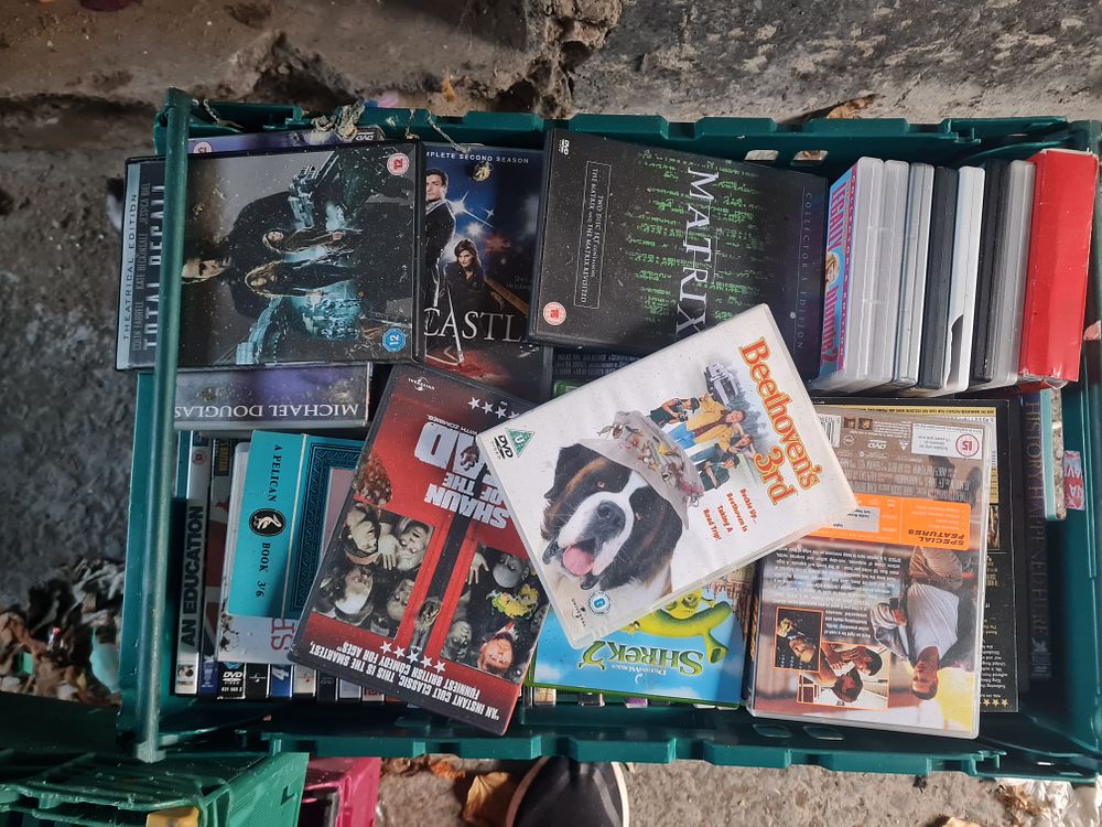 Lot 279: Large crate of dvds