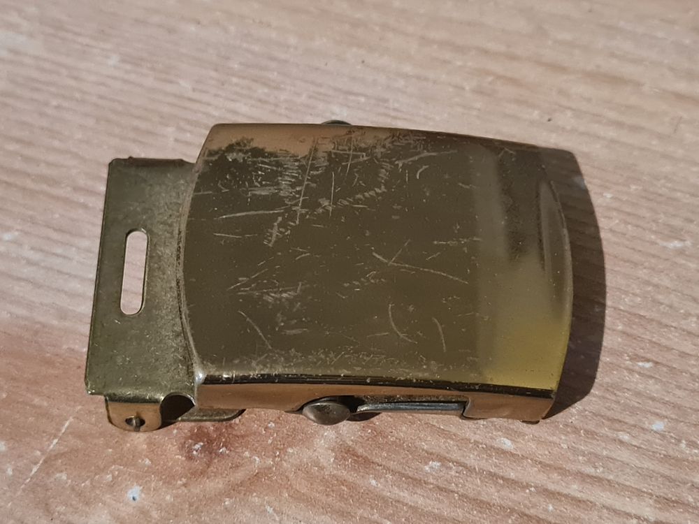 Lot 282: American army belt buckle