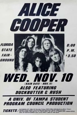 Alice cooper high gloss print in cardboard sleeve