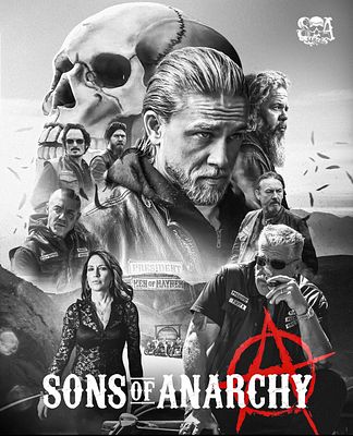 Son's of anarchy high gloss print in cardboard sleeve