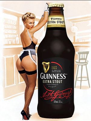 Guinness high gloss print in cardboard sleeve