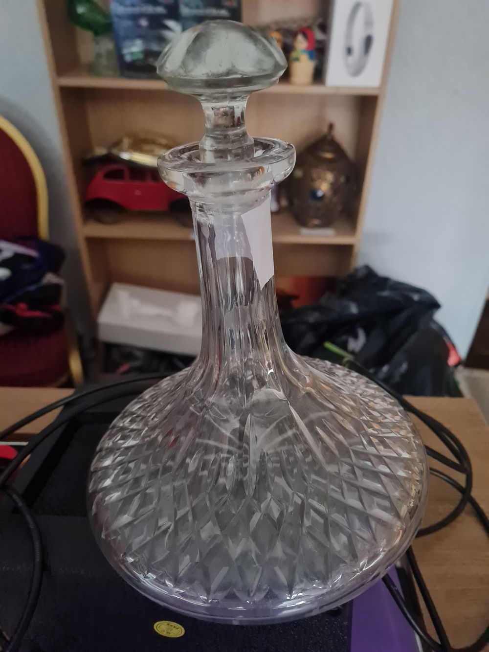 Lot 340: Vintage ship decanter