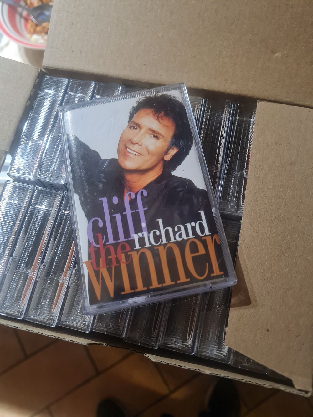 Lot 165: Box full of cliff Richards gazettes