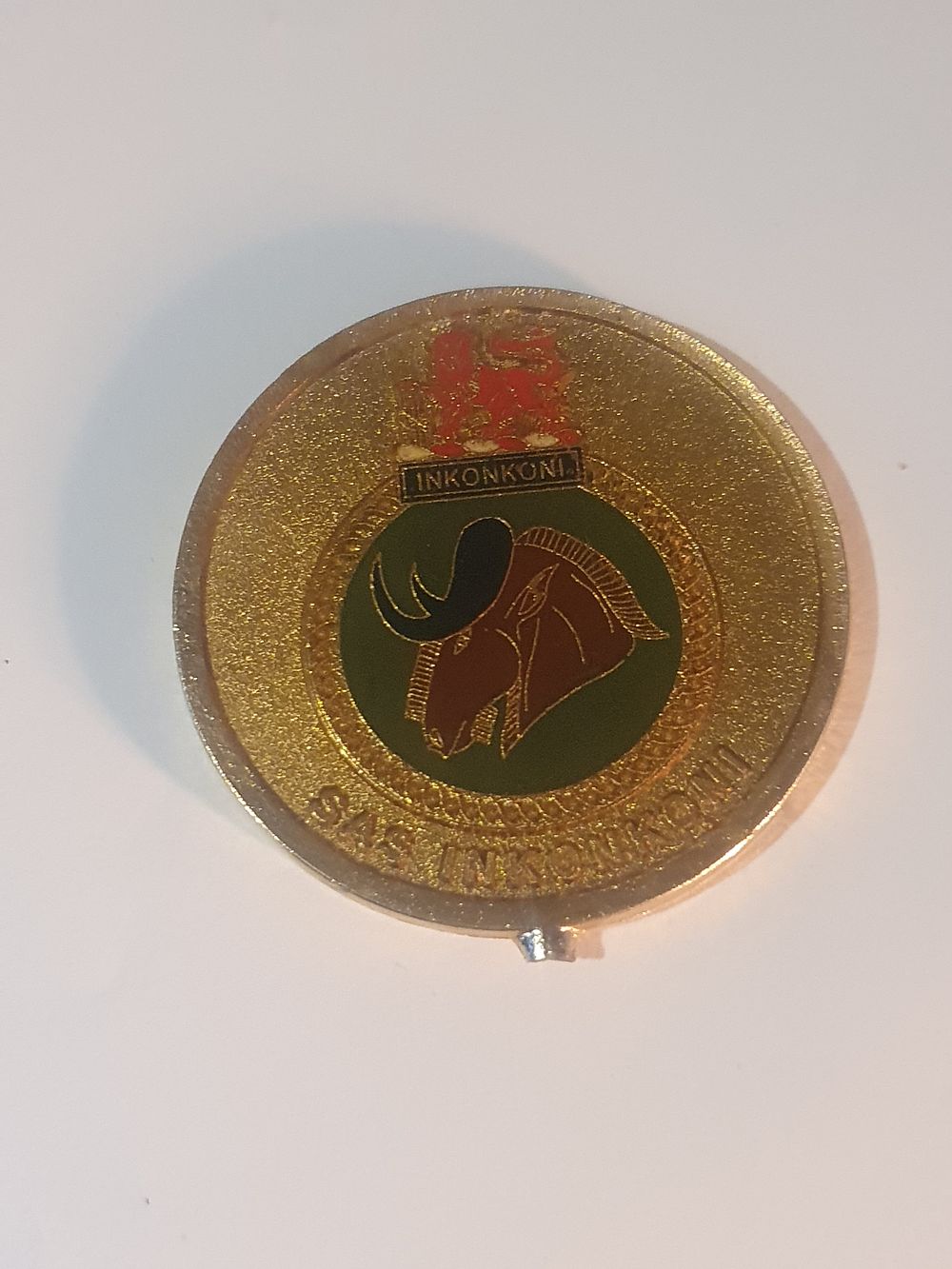 Lot 185: Sash medal