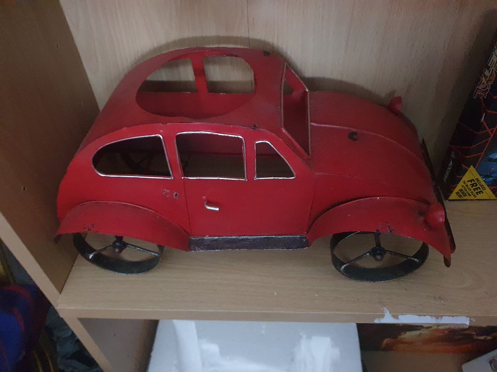 Lot 243: Large tin model