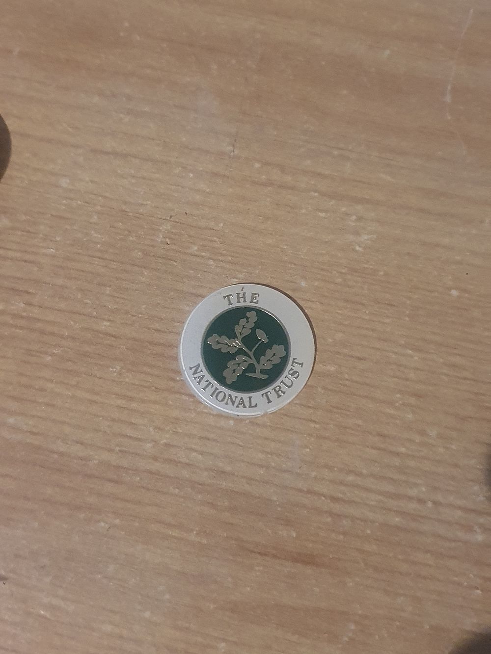 Lot 276: National trust badge