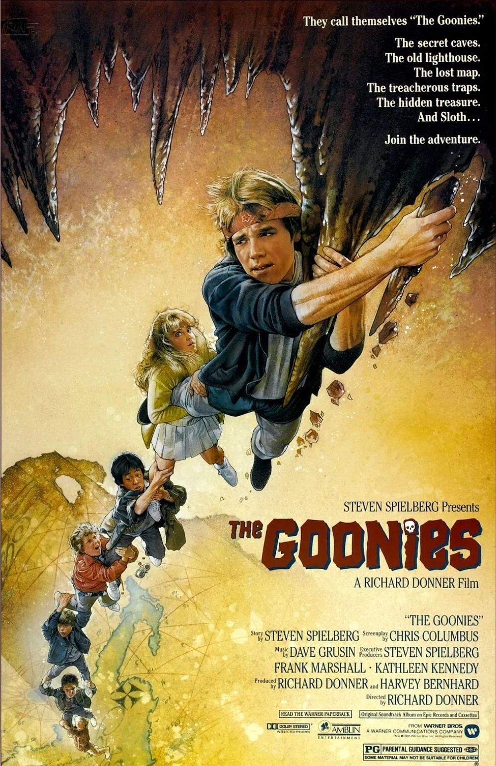 Lot 146: Goonies high gloss print in cardboard sleeve