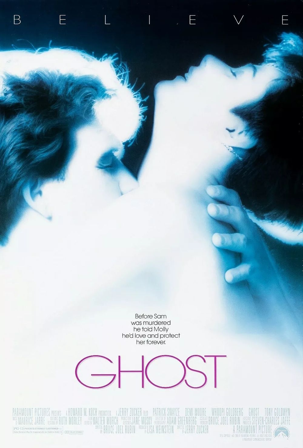 Lot 152: Ghost high gloss print in cardboard sleeve