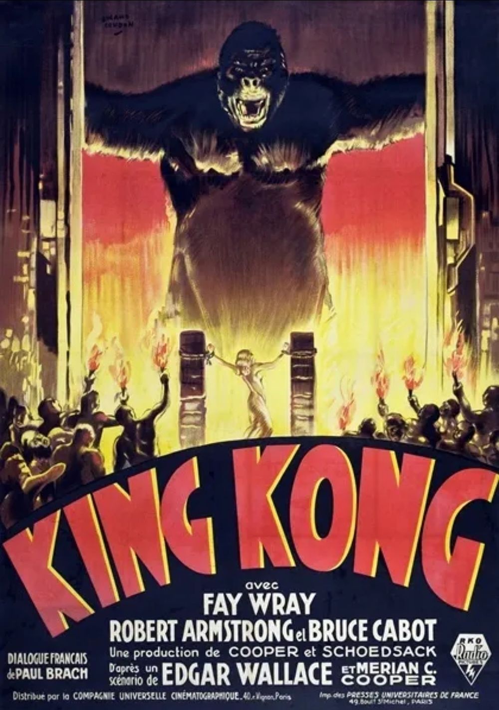 Lot 155: Kimg kong high gloss print in cardboard sleeve