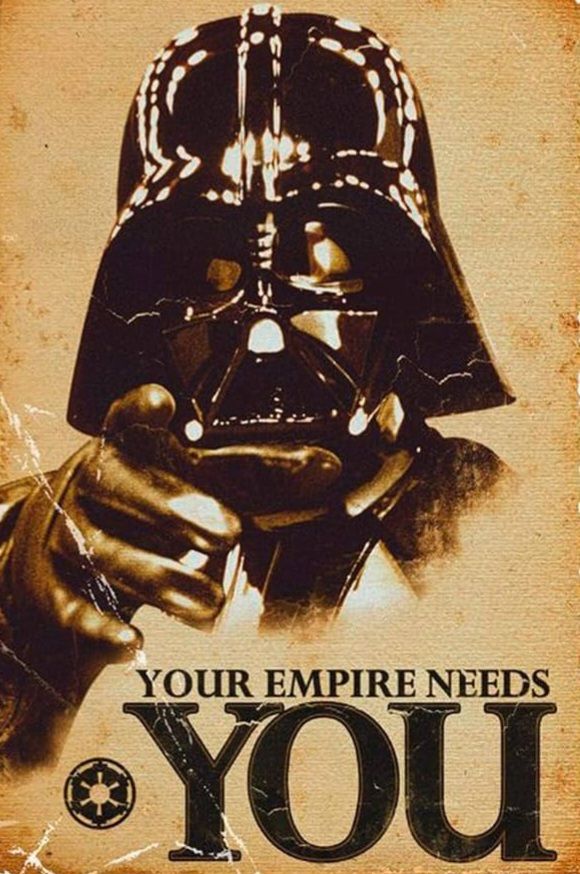 Lot 193: Star wars High Gloss print in cardboard sleeve