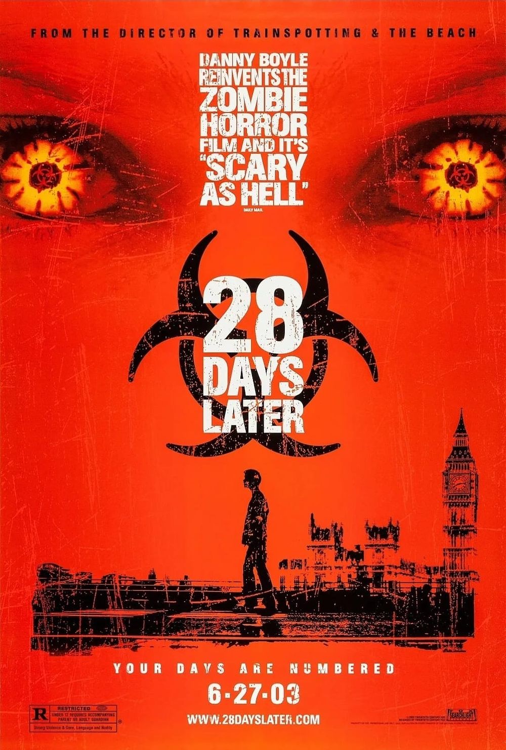 Lot 205: 28 weeks later High Gloss print in cardboard sleeve