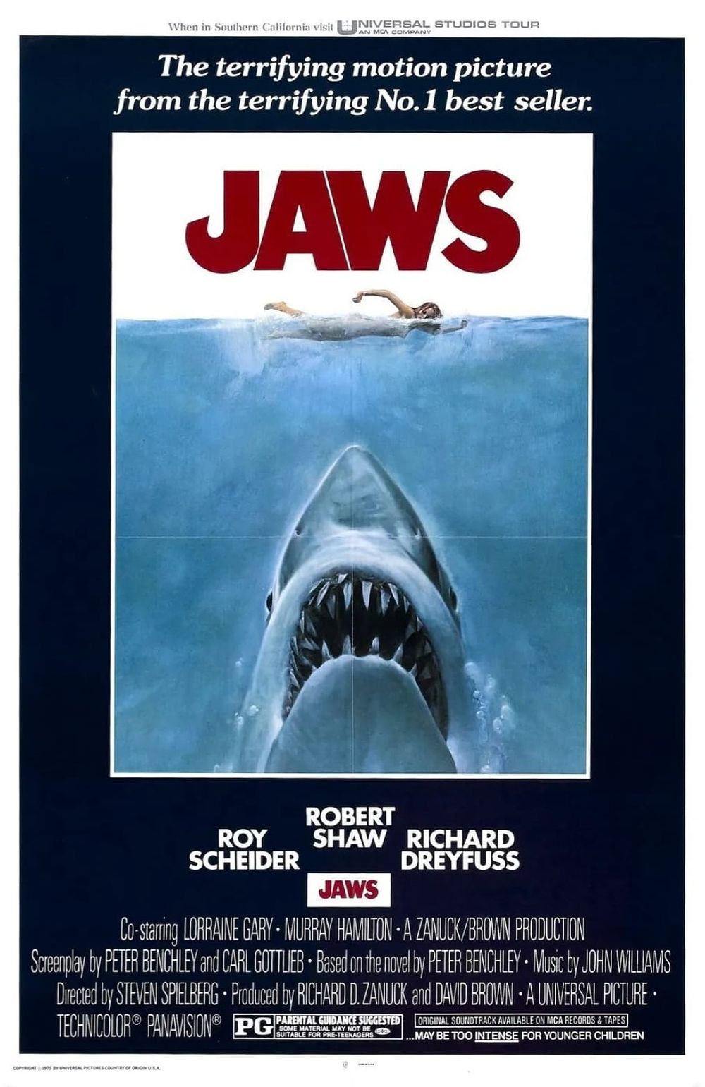 Lot 227: Jaws High Gloss print in cardboard sleeve