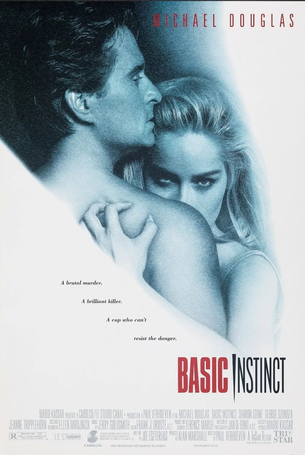 Lot 253: Basic instinct High Gloss Print With Cardboard Backing sleeve