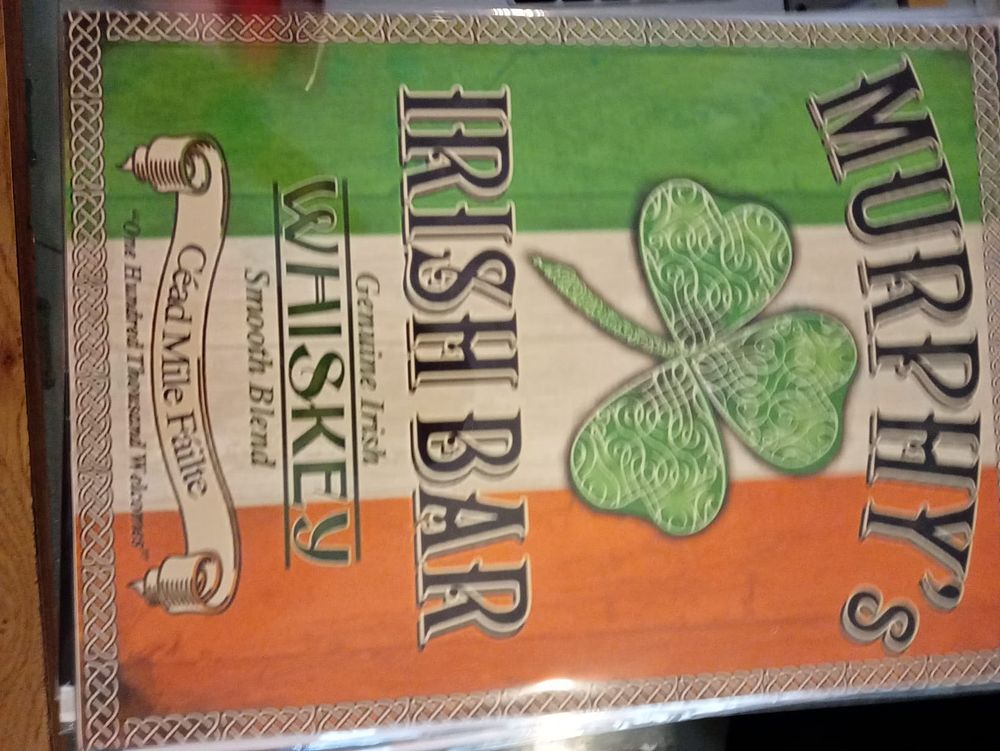 Lot 260: Irish bar High Gloss Print With Cardboard Backing sleeve