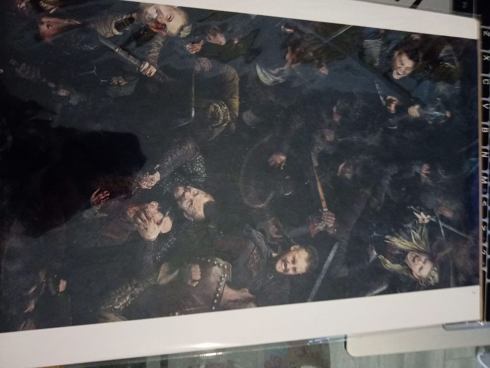 Lot 275: The vikings High Gloss Print With Cardboard Backing sleeve