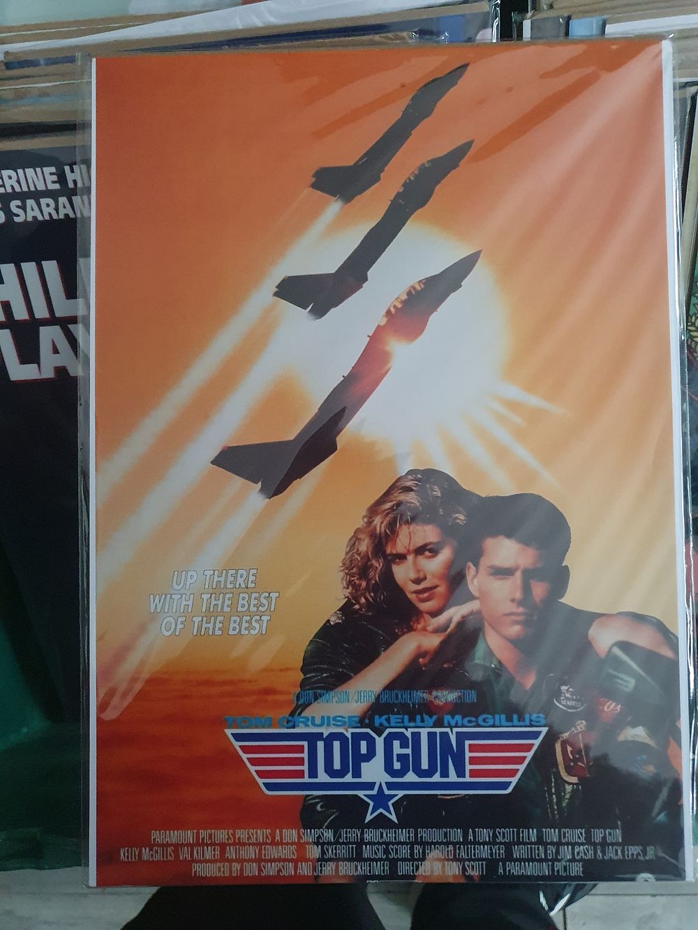 Lot 279: Top gun High Gloss Print in protective cardboard sleeve