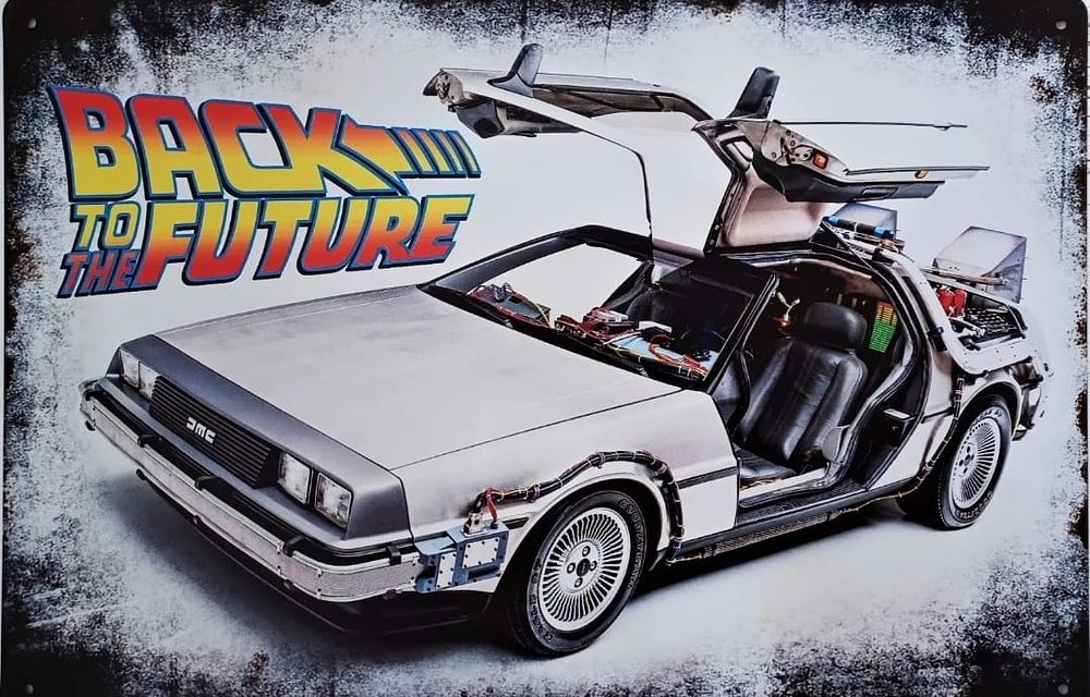 Lot 305: Back to future High Gloss print in cardboard sleeve