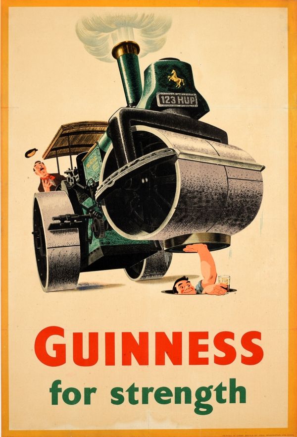 Lot 313: Guinness High Gloss print in cardboard sleeve