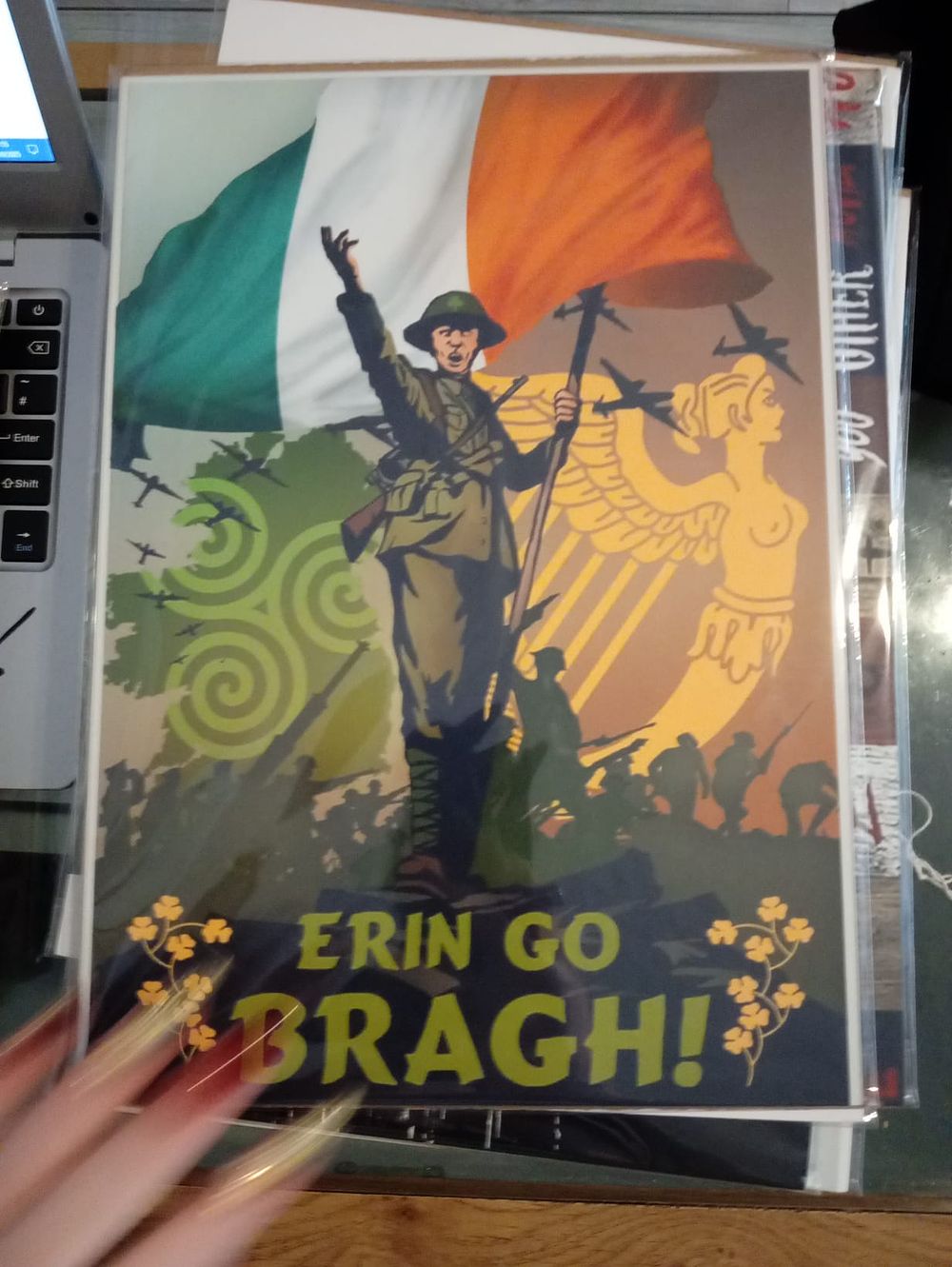 Lot 317: High Gloss print in cardboard sleeve