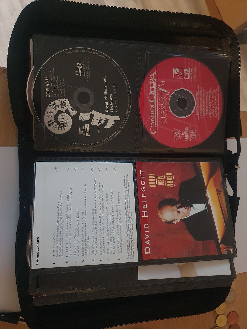 Lot 336: Folder full of cds