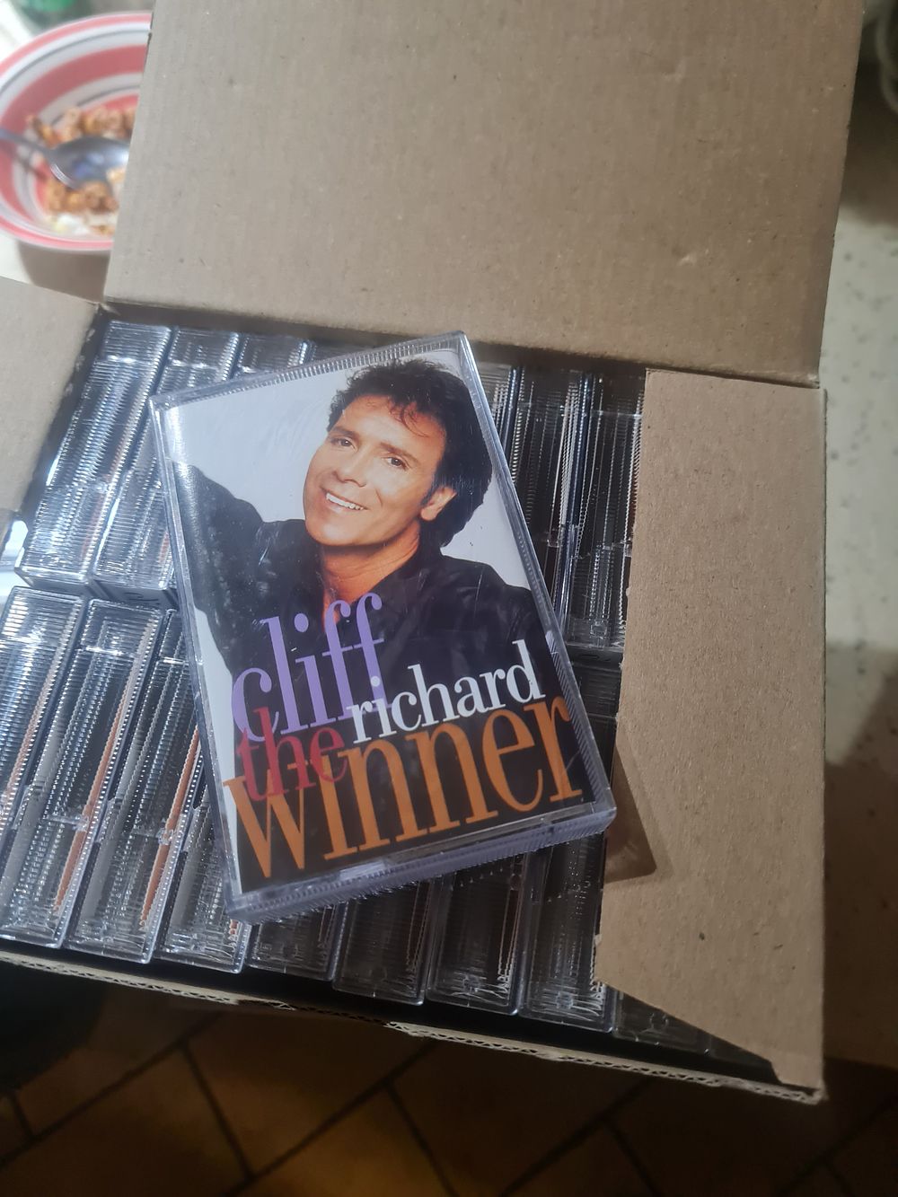 Lot 112: Box full of cliff Richards gazettes