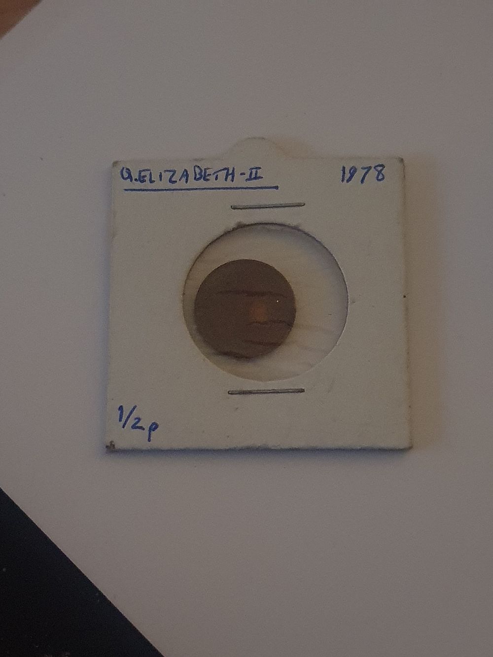 Lot 151: 1978 Elizabeth half penny