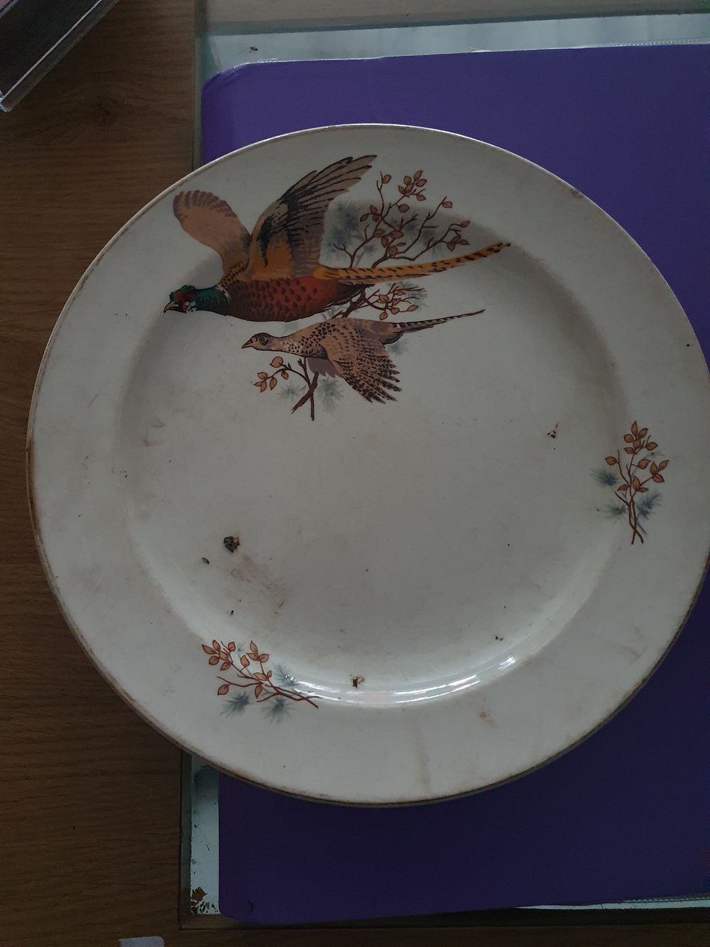 Lot 205: Vintage Irish plate