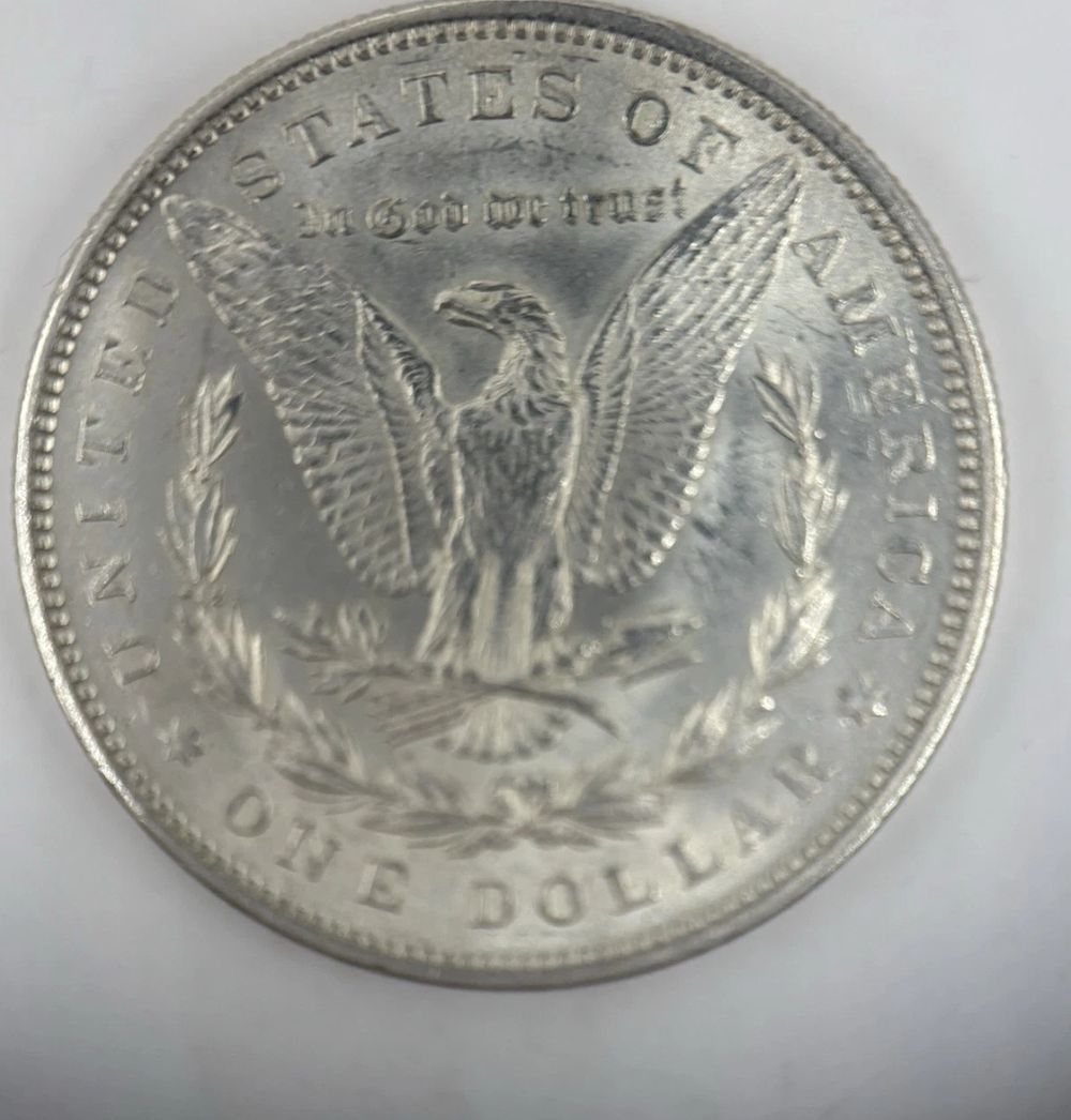 Lot 357: Silver Morgan dollar
