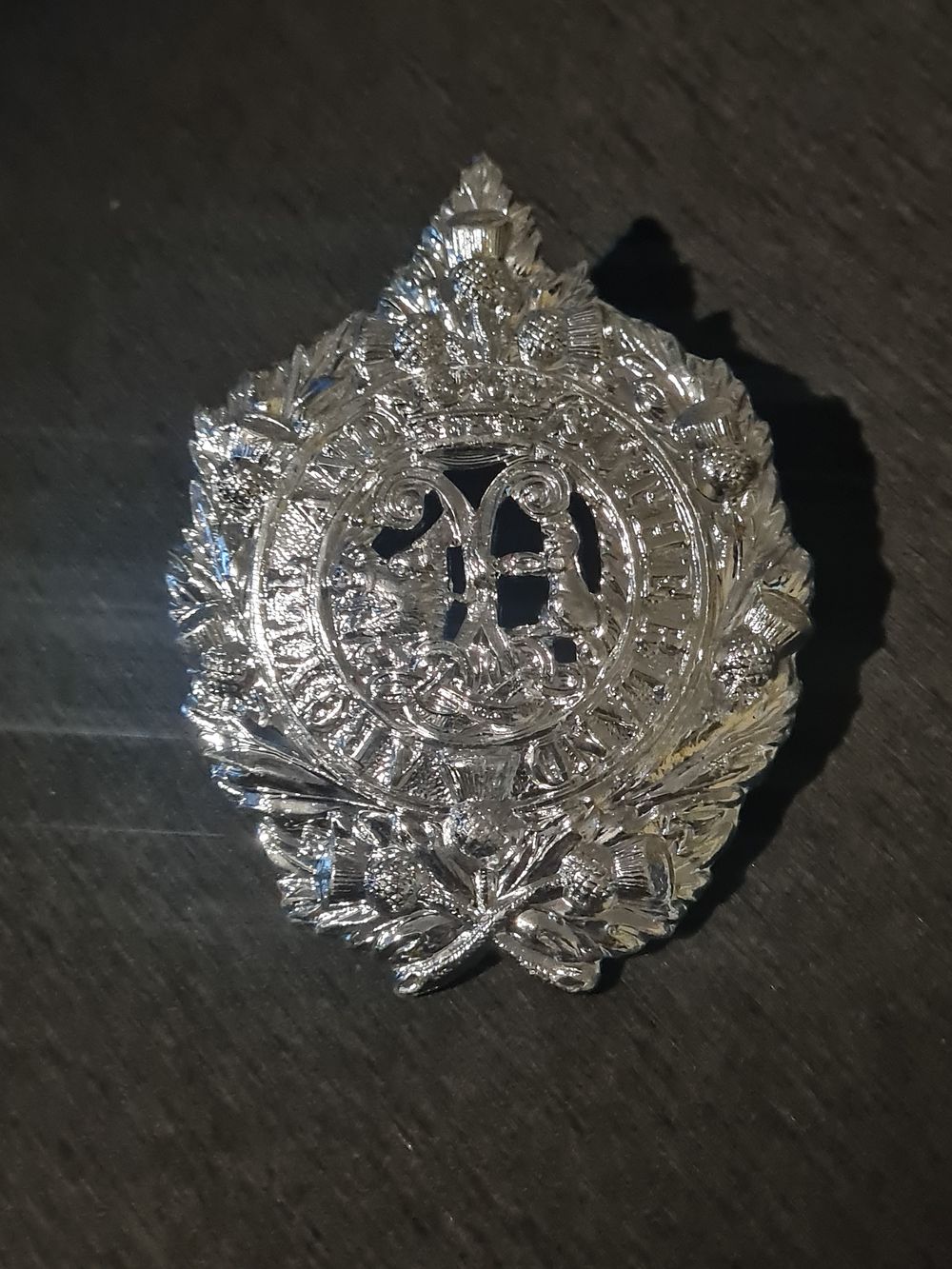 Lot 328: Large police badge