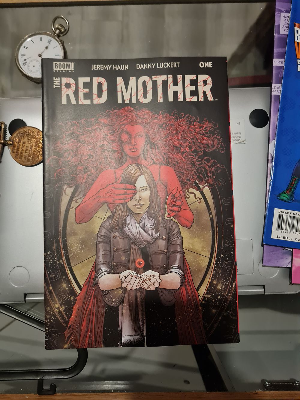 Lot 395: Red mother comic