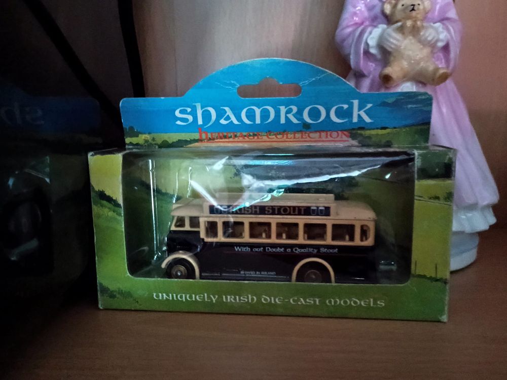 Lot 406: Irish shamrock boxed model