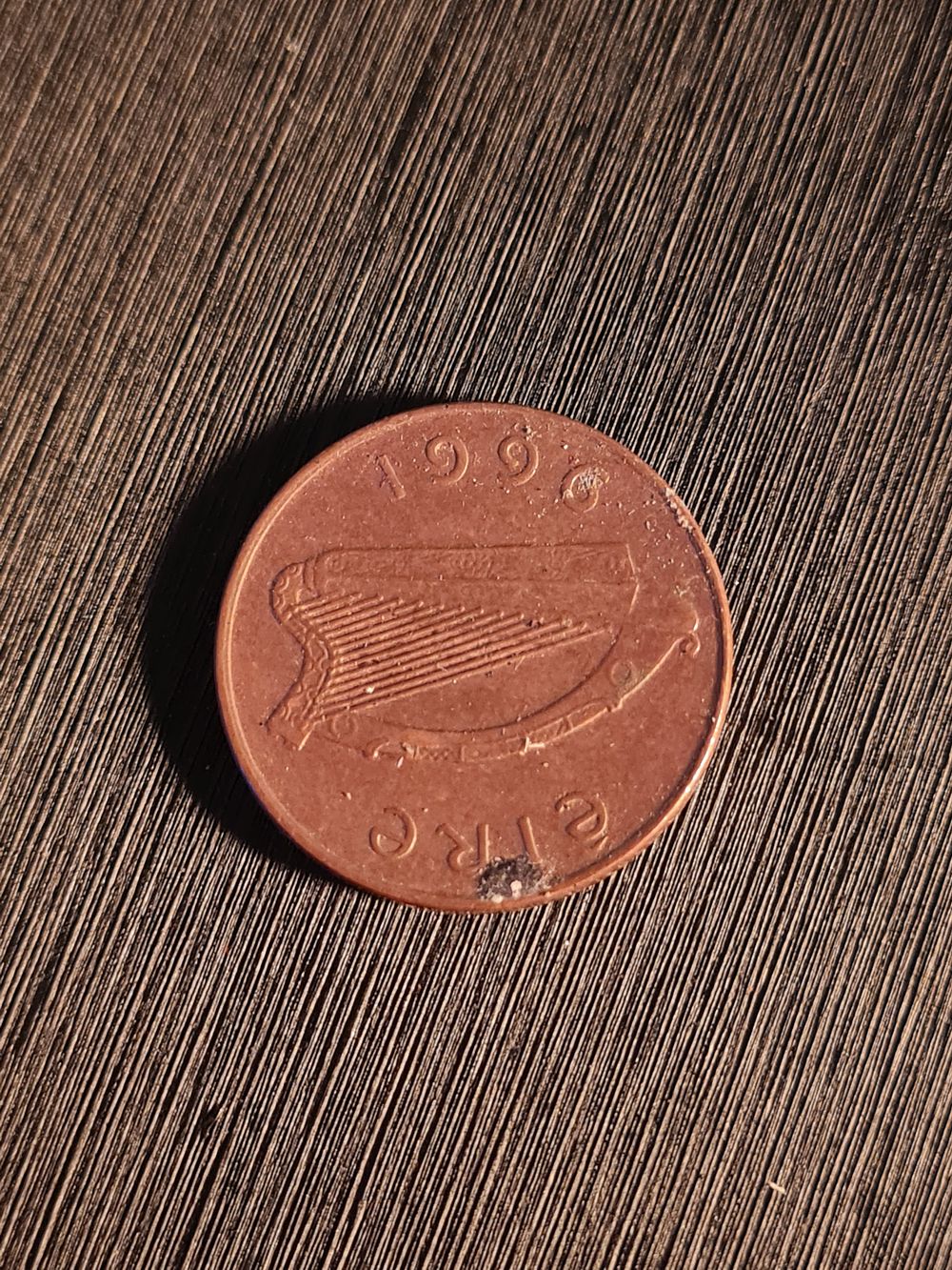 Lot 416: Vintage irish coin