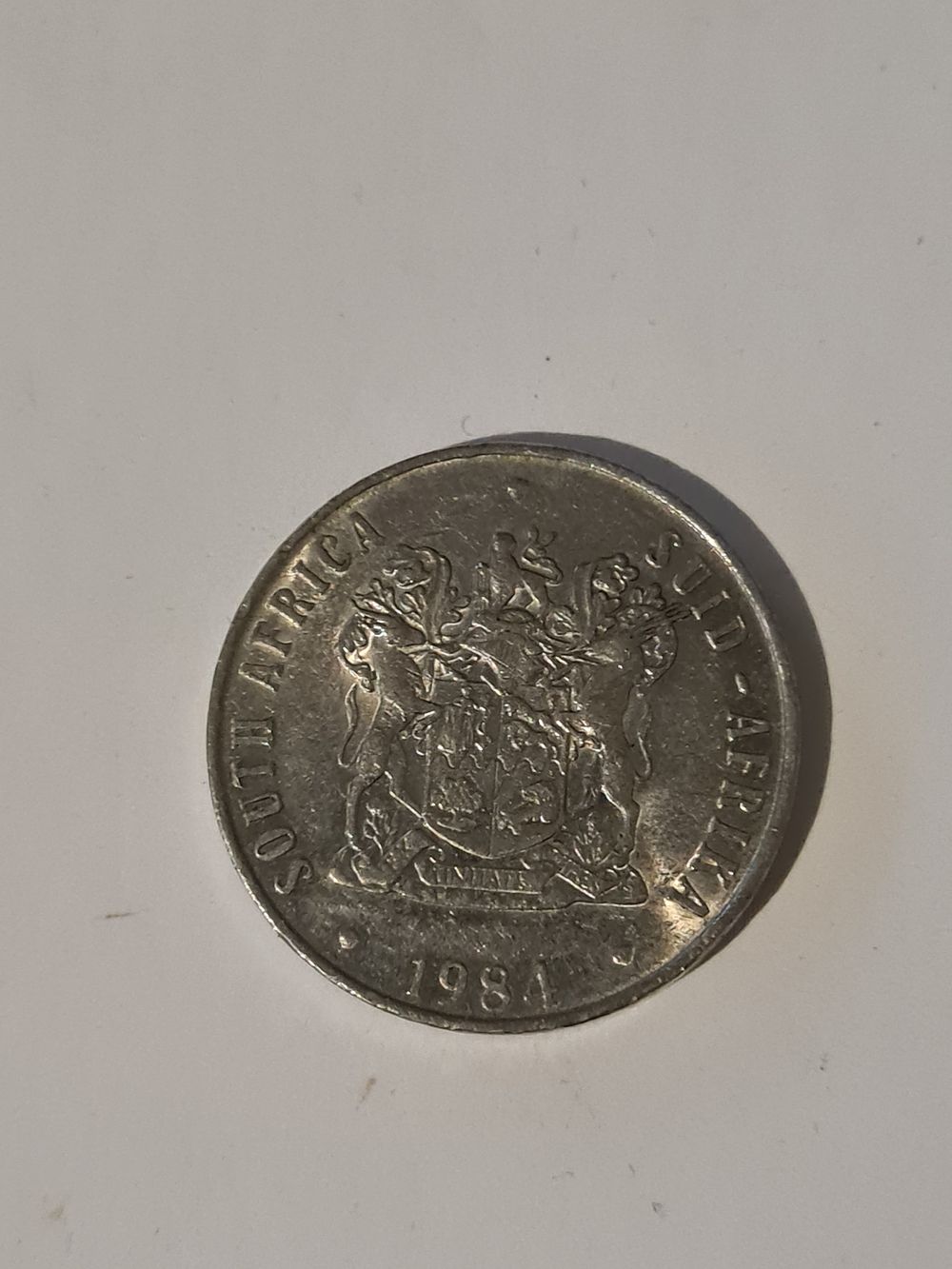 Lot 433: South African 1984 coin
