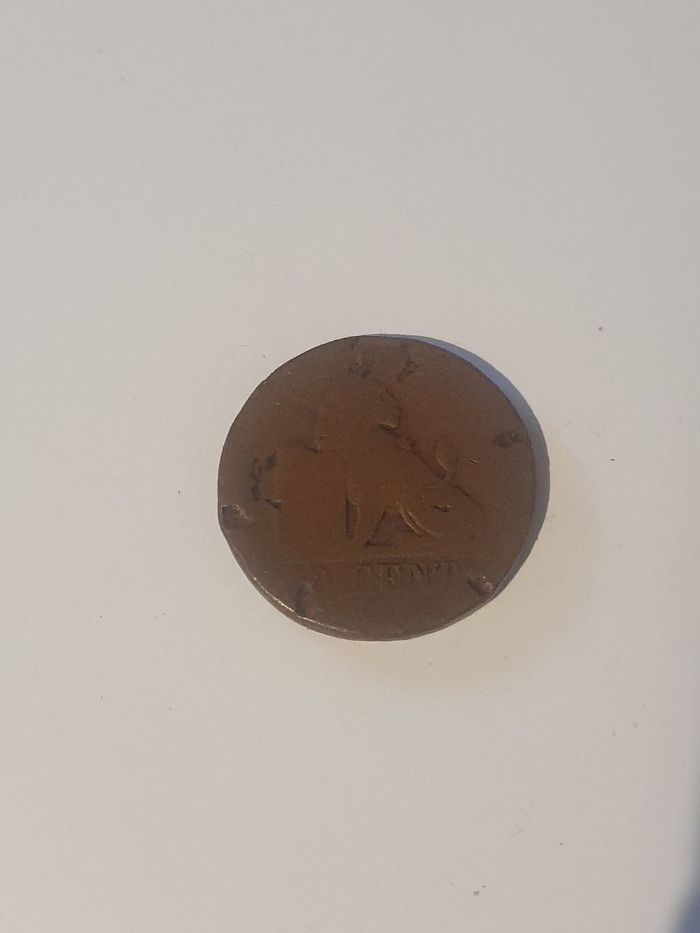 Lot 490: Vintage large coin