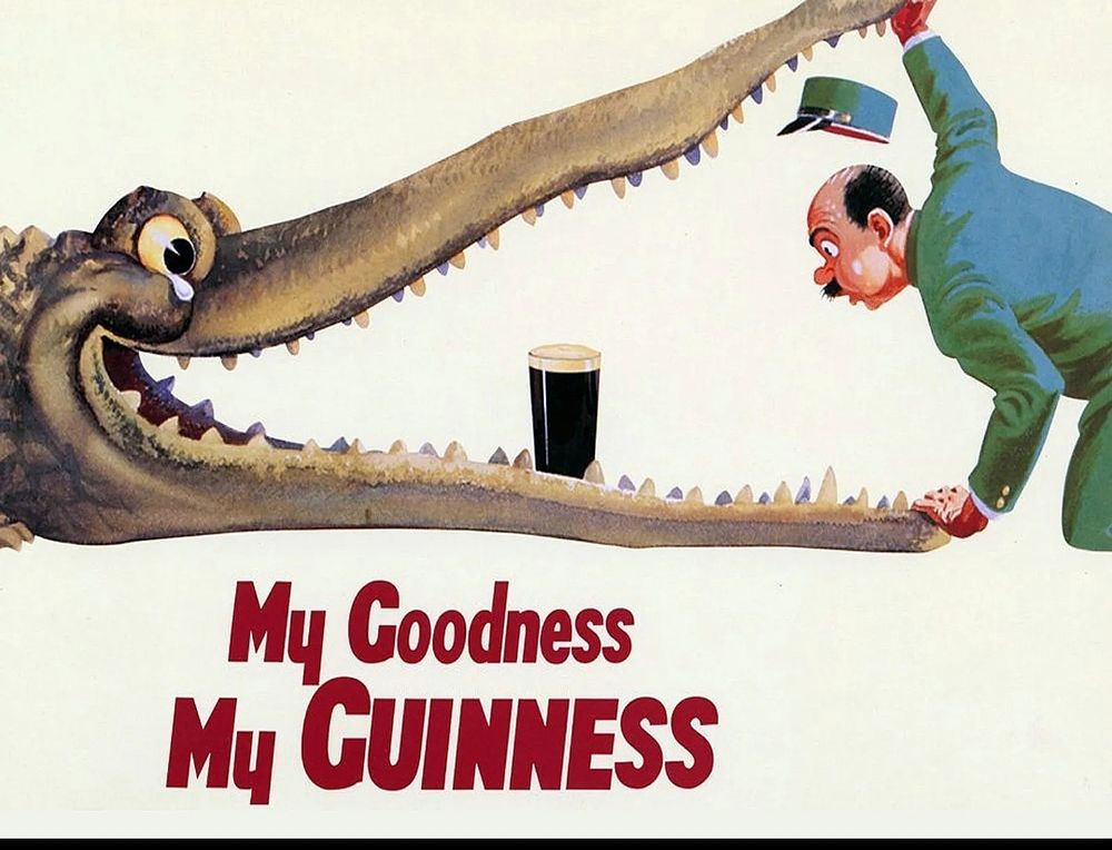 Lot 159: Guinness High gloss print in cardboard sleeve