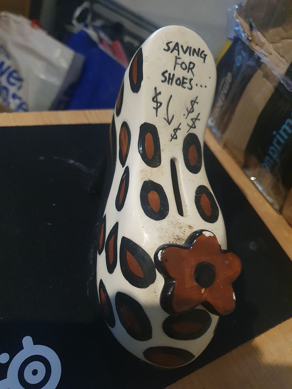 Lot 227: Shoe money box