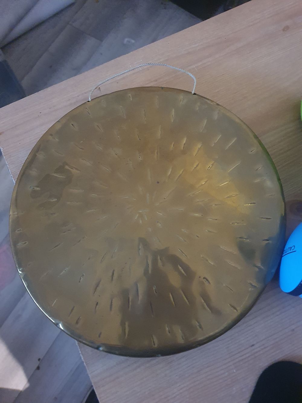 Lot 353: Brass bong