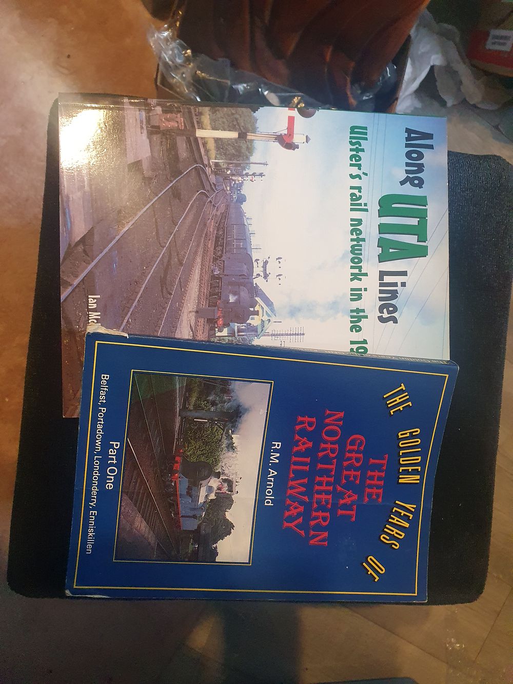 Lot 391: Vintage Irish railway books
