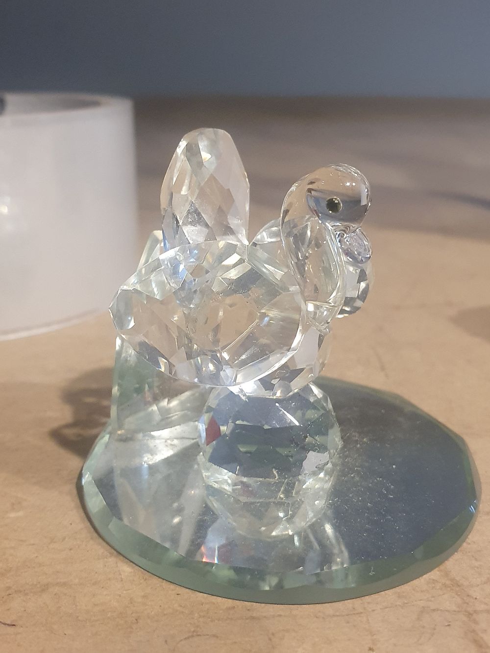 Lot 400: Glass duck