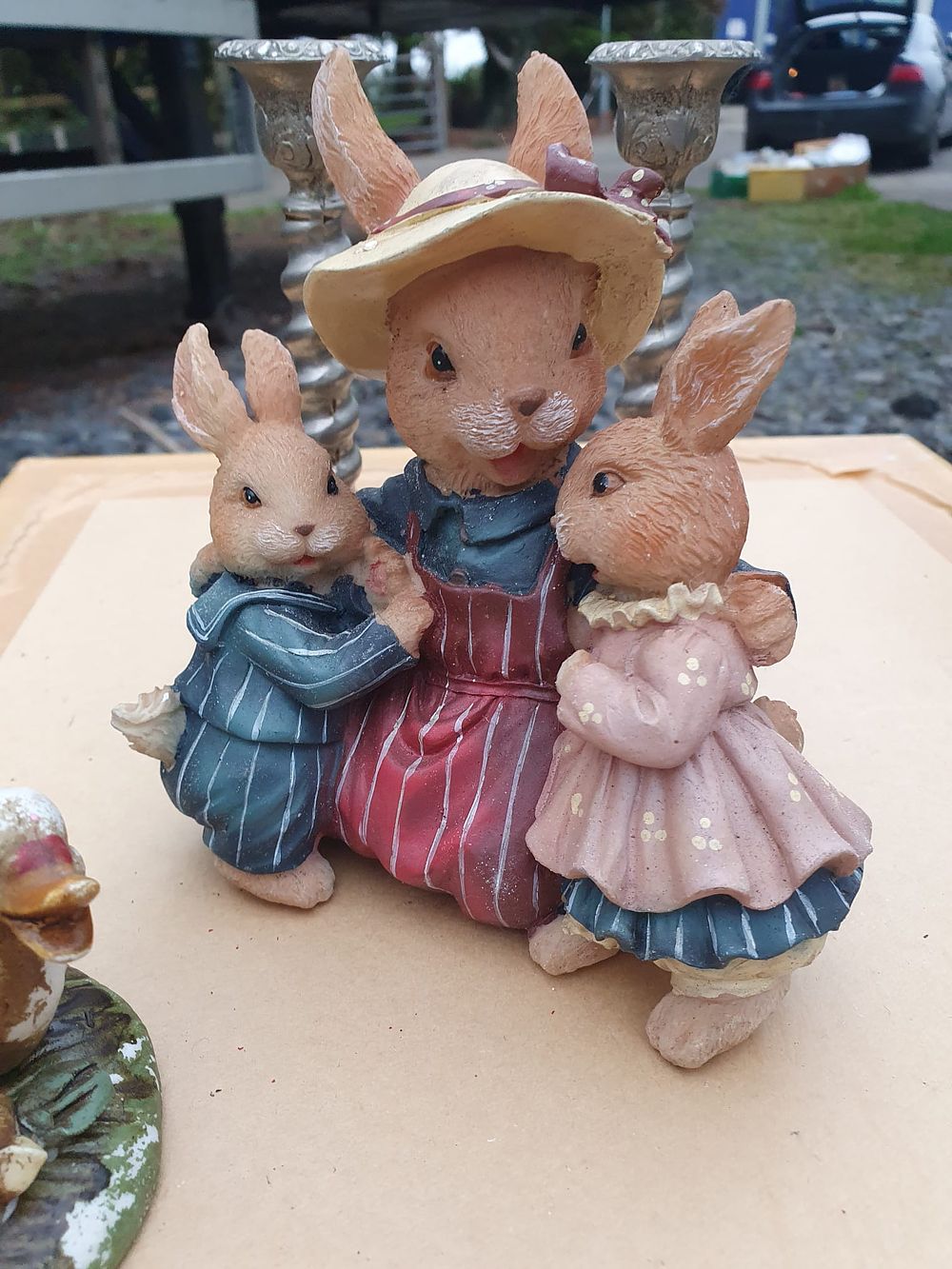 Lot 412: Rabbit family