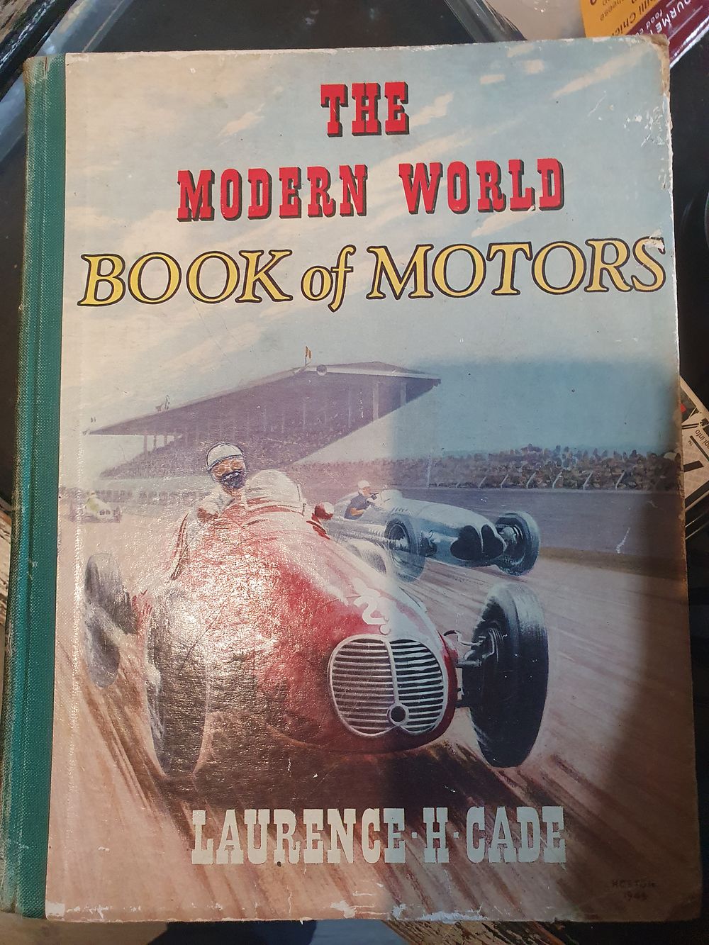 Lot 445: Vintage Annual on motors
