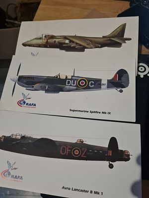 Vintage military post cards