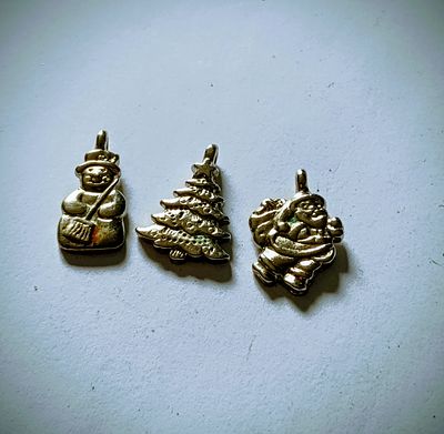 Trio of Christmas Pendants