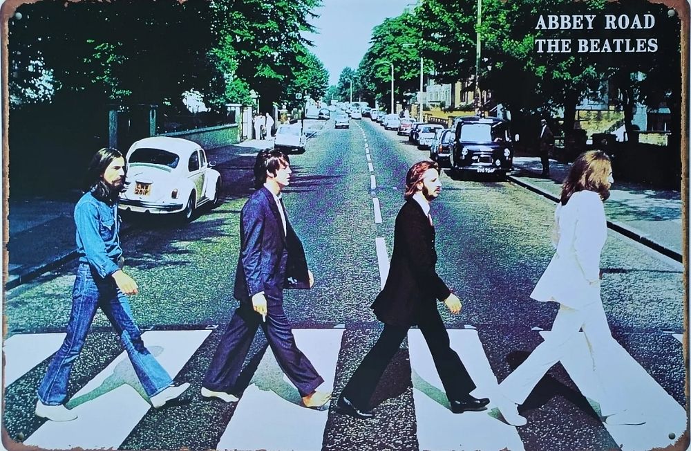 Lot 164: Abbey road High gloss print in cardboard sleeve