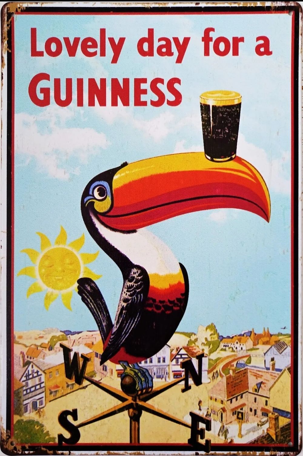 Lot 173: Guinness High gloss print in cardboard sleeve