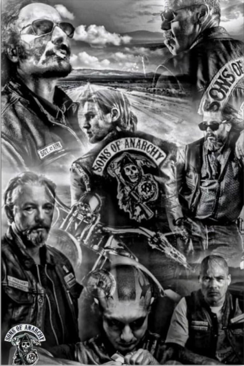 Lot 255: Sons of anarchy high gloss print in cardboard sleeve