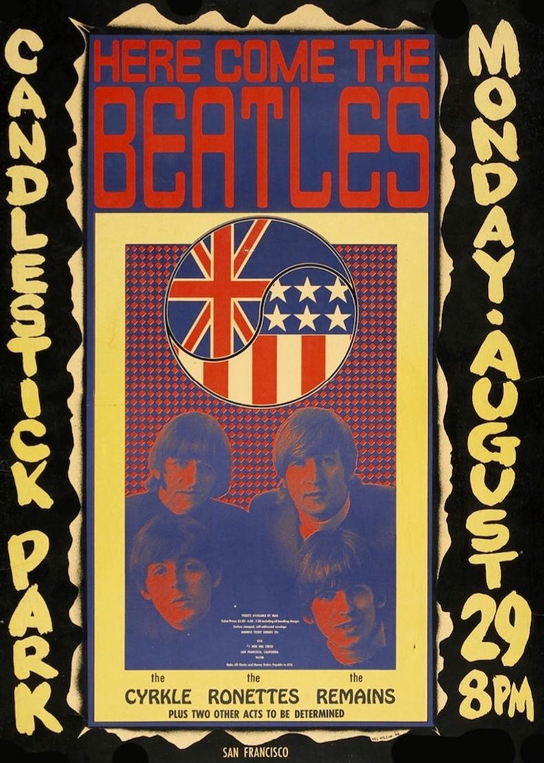 Lot 305: Beatles High Gloss print in cardboard sleeve